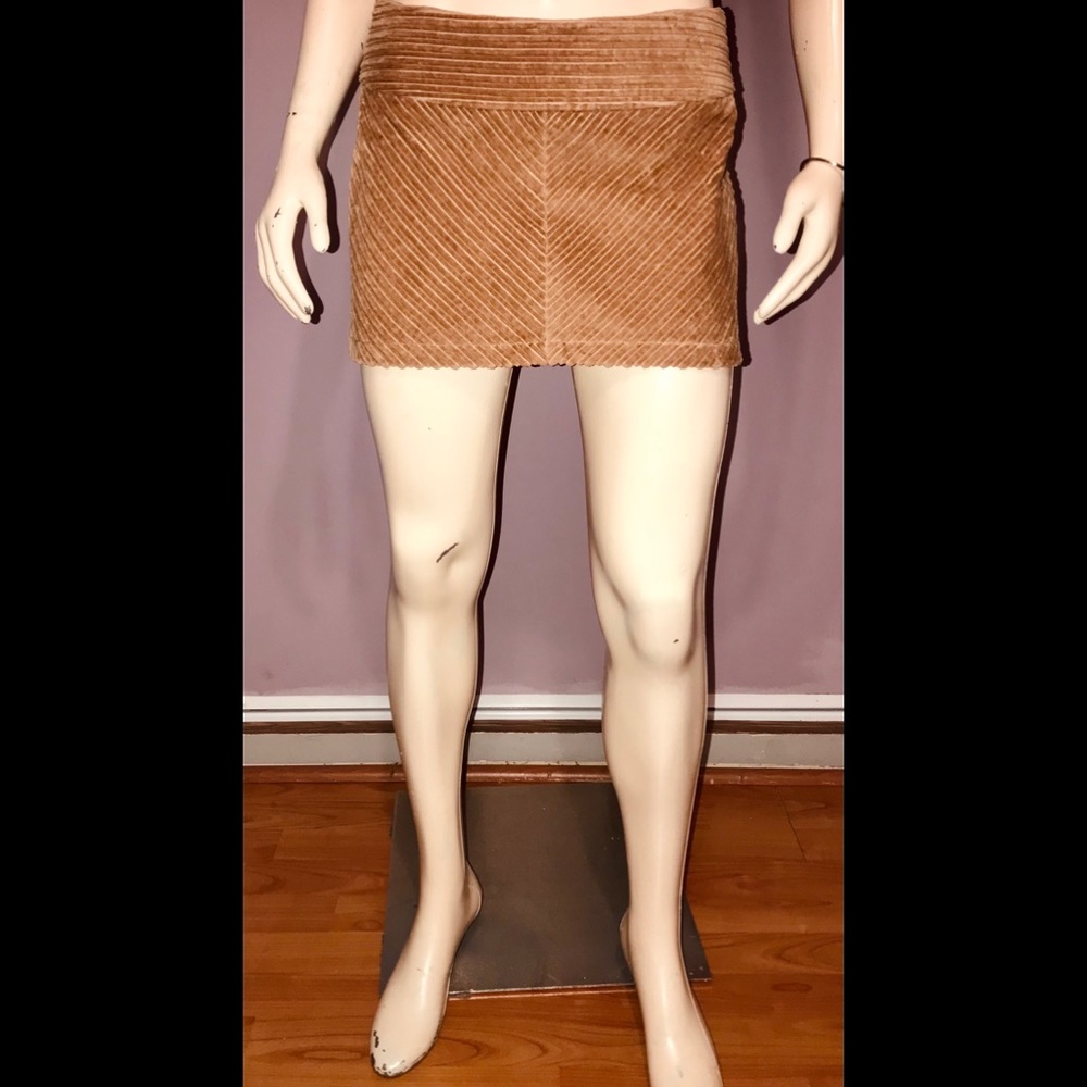 GUESS• Corduroy Micro Mini Skirt!/ (M)